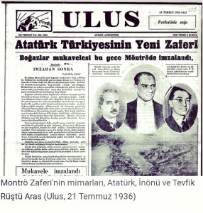 Montrö Boğazlar Sözleşmesi