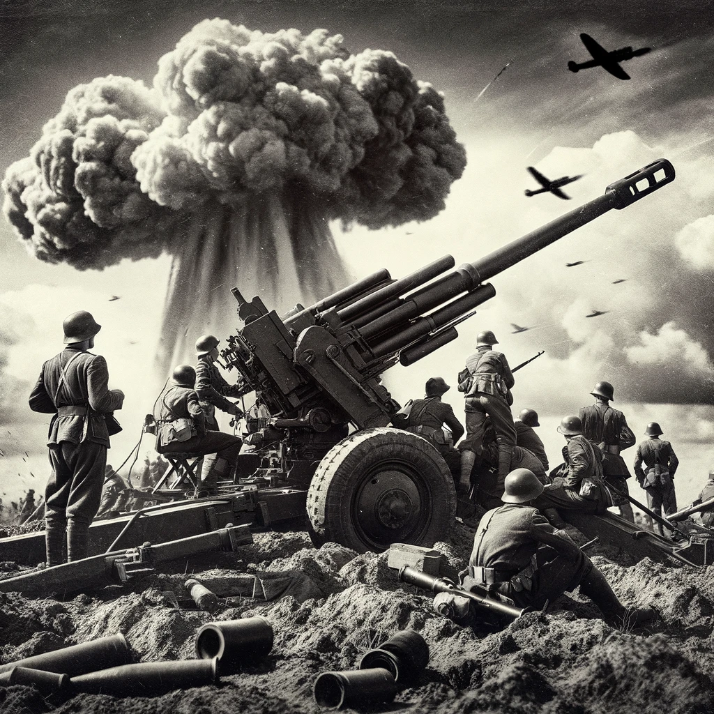 antiaircraft gun - credit: gurkanozsoy.com