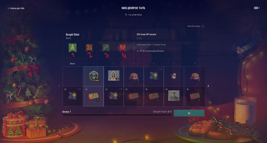 world of warships noelşehirde tatil