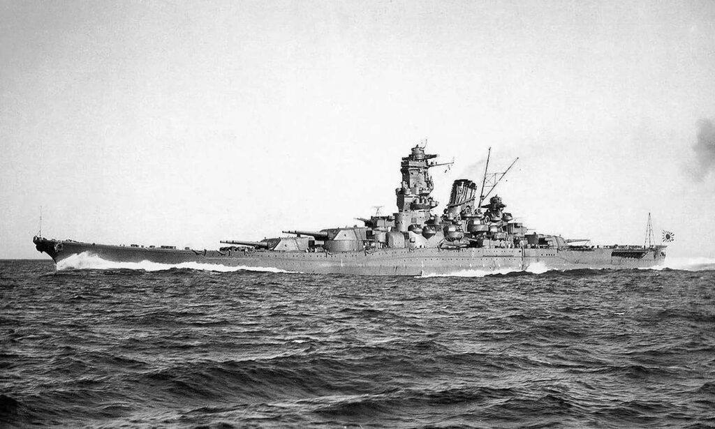 Yamato 1941'de resmedildi.